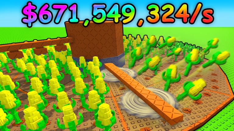 Build A Ring Farm Roblox thumbnail showing the farm simulator